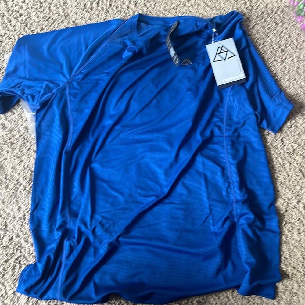 Blue men’s shirt